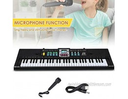#N A 61 Keys Digital Music Electronic Keyboard Key Board Electric Piano Kids Gift Kids Musical Instrument Play for Fun