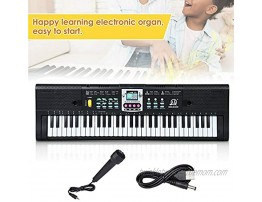 #N A 61 Keys Digital Music Electronic Keyboard Key Board Electric Piano Kids Gift Kids Musical Instrument Play for Fun