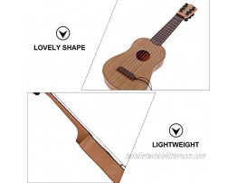 NUOBESTY Kids Guitar Toy 4 String Baby Ukulele Rhyme Developmental Musical Instrument Educational Toy for Toddlers Child Early Music Toy