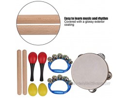 nwejron Musical Instruments Music Percussion Toy Set Portable Durable Fun Boys Girls for Children Kids Home
