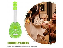 TOYANDONA 4pcs Kids Ukulele Guitar Toy 4 Strings Mini Children Musical Instruments Educational Learning Toy for Toddler Beginner