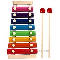 Xylophone for kids Best Holiday Birthday DIY Gift Idea for your Mini Musicians，Color Scissor Wooden Xylophone Toy with Child Safe Mallets Educational Musical Instruments Toy for Toddlers Child