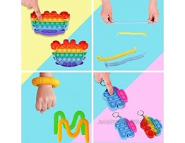 27 Pcs Fidget Packs Stress Relief Anti-Anxiety Fidget Packs Set Fidget Toys for Kids and Adults School Classroom Rewards Birthday Party Favors,Classroom Goodie Bag Fillers