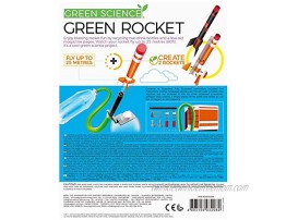 4M Green Science Rocket Kit STEM Toys DIY Physics Science Experiment Launch Educational Gift Brown a 4630