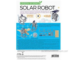 4M Green Science Solar Robot Kit Green Energy Robotics Eco-Engineering STEM Toys Educational Gift for Kids & Teens Girls & Boys Packaging May Vary Multi