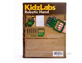 4M Kidzlabs Robotic Hand Kit DIY Mechanical Robot Science STEM Toys Educational Gift for Kids & Teens Girls & Boys Multi 3774