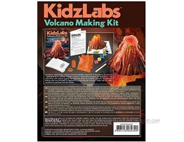 4M KidzLabs Volcano Making Kit DIY Geology Chemistry Lab STEM Toys Gift for Kids & Teens Boys & Girls Model:3431