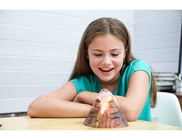 4M KidzLabs Volcano Making Kit DIY Geology Chemistry Lab STEM Toys Gift for Kids & Teens Boys & Girls Model:3431