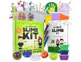 Baby Mushroom Ultimate Slime Kit 10 Slimy Science Experiments | Fun and Educational Made in USA!