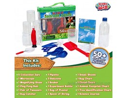 Be Amazing! Toys Big Bag of Backyard Science STEM Science Kits for Kids Educational Science Toys for Kids with 50+ Projects 32-Piece Experiment Science Set for Boys & Girls – Ages 8-12