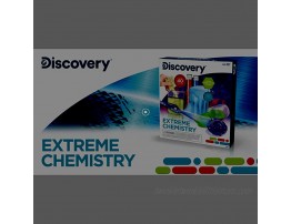 Discovery Extreme Chemistry Stem Science Kit by Horizon Group Usa 40 Fun Experiments Make Your Own Crystals DIY Glowing Slime Fizzy Eruptions Gooey Worms & More Multicolor