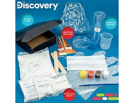 Discovery Kids Extreme Weather Stem Science Kit by Horizon Group Usa Perform 4 Science Fair Experiments Tornado Vortex Erupting Volcano Solar Oven & Artificial Snow