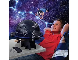 Discovery Kids #MINDBLOWN Solar Planetarium Kit DIY Astronomy Set for Kids Build Your Own Planetarium Learn Constellations Bedroom Night Light with Stars Educational STEM Science Set