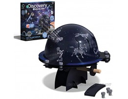 Discovery Kids #MINDBLOWN Solar Planetarium Kit DIY Astronomy Set for Kids Build Your Own Planetarium Learn Constellations Bedroom Night Light with Stars Educational STEM Science Set