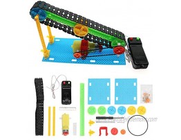 DIY Electric Conveyor Science Kits Assembled Educational Model Toy Children DIY Electric Conveyor Science Technology Tool