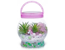 DIY Light up Unicorn Terrarium Kit for Kids with LED Light Create Your Own Magical Mini Plant Garden in a Jar Unicorn Gifts For Girls Crafts Kits Unicorn Stuff Bedroom Decor