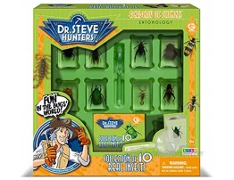 Dr. Steve Hunters Bugs World Collection 10 REAL insects Scientific Educational Toy