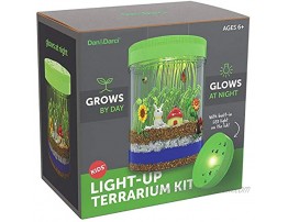 Light-Up Terrarium Kit for Kids STEM Activities Science Craft Kits Kids Crafts Gifts for Kids Educational Kids Toys Arts and Crafts for Girls & Boys Ages 4 5 6 7 8-12 Year Old Boy & Girl Gift