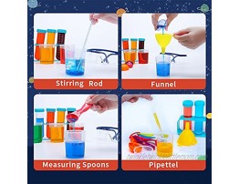 Lucky Doug Kids Science Experiment Kit with Lab Coat 23PCS Scientific Experiments Tools Set for Lab Activity Experiments Classroom Costume Dress-up Role Play Ages 3+