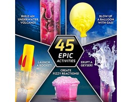 NATIONAL GEOGRAPHIC Stunning Chemistry Set Mega Science Kit with Over 15 Easy Experiments Make a Volcano Launch a Rocket Create Fizzy Reactions & More STEM Toy an Exclusive Science Kit
