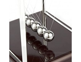 Newtons Cradle Pendulum Kinetic Swinging Balls for Office Desk Decoration 7 x 7.1 x 5.9 in