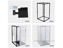 RESTCLOUD 30 Large Monarch Butterfly Habitat Cage Outdoor Insect Mesh Cage Terrarium 16.5 x 16.5 x 30
