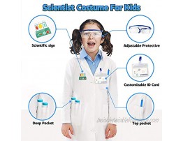 Sillbird Science Kits for Kids 4-6 38 Experiments and Lab Coat DIY STEM Projects Chemistry Set Educational Toys Kit Gifts for Boys & Girls Aged 3 4 5 6 7 8 66 Pieces