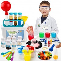 Sillbird Science Kits for Kids 4-6 38 Experiments and Lab Coat DIY STEM Projects Chemistry Set Educational Toys Kit Gifts for Boys & Girls Aged 3 4 5 6 7 8 66 Pieces