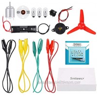 Sntieecr Electric Circuit Motor Kit Educational Montessori Learning Kits Set for Kids DIY STEM Science Project