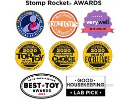 Stomp Rocket The Original Dueling Rockets Launcher 4 Rockets and Toy Rocket Launcher Outdoor Rocket STEM Gift for Boys and Girls Ages 5 Years and Up Great for Year Round Play