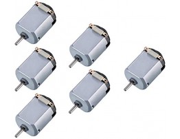 Topoox 6 Pack DC 1.5-3V 15000RPM Mini Electric Motor for DIY Toys Science Experiments