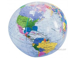 Clear Inflatable World Globe