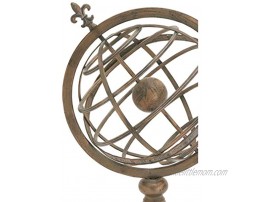 Metal Armillary Sphere Gold Traditional Iron