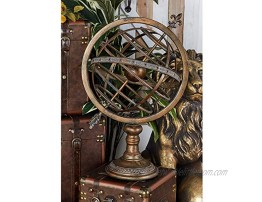 Metal Armillary Sphere Gold Traditional Iron