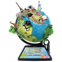 Oregon Scientific SG268R Smart Globe Adventure AR Educational World Geography Kids Learning Toy Black