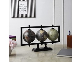 Rely+ Decorative World Traveler Globe. Decorative Table Top Globe Decorative World Globes for Home Decor