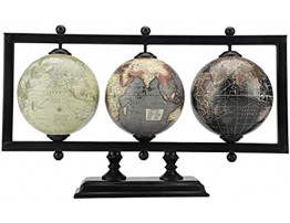 Rely+ Decorative World Traveler Globe. Decorative Table Top Globe Decorative World Globes for Home Decor