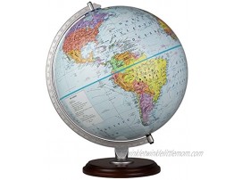 Replogle Concord Blue Ocean Bilingual World Globe English and Chinese Text12 30cm Diameter Made in USA