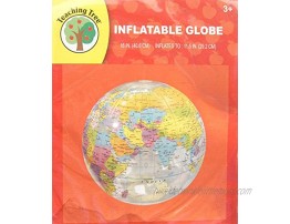 Transparent Inflatable Globe 11.5 inches