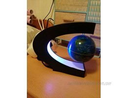 Winde World Map Magnetic Levitation Floating Globe Home Electronic Antigravity Lamp Novelty Ball Light Birthday Decoration Blue