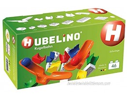 Hubelino Cradle Chute Action Set The Original 44 Piece Duplo Compatible Marble Run Set Made in Germany