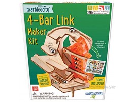 PlayMonster Marbleocity Triple Play 4 bar Link Marble Machine Kit