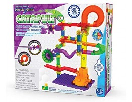 The Learning Journey: Techno Gears Marble Mania Catapult 3.0 80+ pcs Marble Run for Kids Ages 6 and Up Award Winning Toys