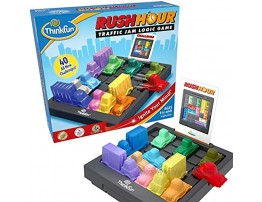 ThinkFun Rush Hour Traffic Jam Brain Game and STEM Toy & Gravity Maze Marble Run Brain Game and STEM Toy for Boys and Girls Age 8 and Up – Toy of The Year Award Winner