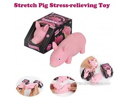 XUEKUN Decompression Vent Toy Pinch Pig Cute and Creative Toy for Healing Emotions Safe Relief Stress Toys for Kids and Adults