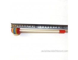 ASkinds 2PCS Lollipop Head Wooden Rainbow Drum Hammer 8,Lollipop Drumsticks Early Childhood Education Music Toy