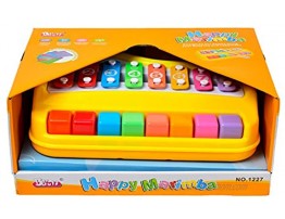 BAOLI 8 Keys Toddler Toy Happy Xylophone Piano Attached 6 Pieces of Music Scores