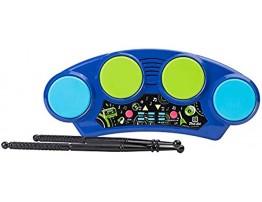 First Act Toy Drum Pad 14.75 Inch 4 Drums 2 Drumsticks Dance Beats & Hip Hop Music Drum Pad for Kids and Beginners – Drop The Beat