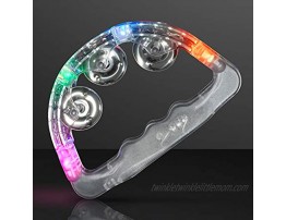 FlashingBlinkyLights Light Up Tambourine with Color Changing LEDs