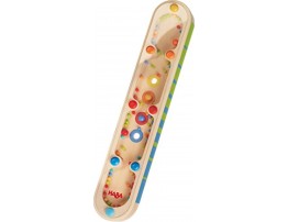 HABA Wooden Rainmaker Colors & Sounds Double Sided Dexterity Toy with Optical & Acoustical Effects